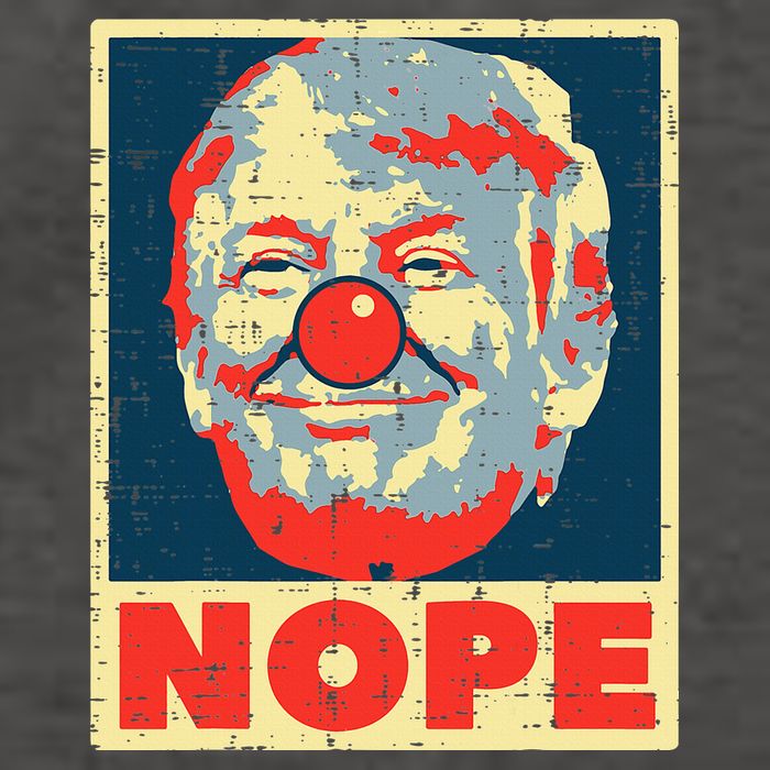 Nope Anti Trump Clown Impeach No Donald Vector Backpack