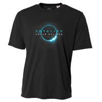 North American Total Solar Eclipse 2024 Totality 04.08.24 Cooling Performance Crew T-Shirt