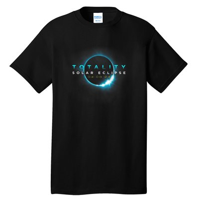 North American Total Solar Eclipse 2024 Totality 04.08.24 Tall T-Shirt