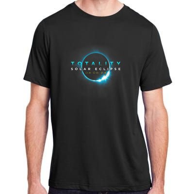 North American Total Solar Eclipse 2024 Totality 04.08.24 Adult ChromaSoft Performance T-Shirt