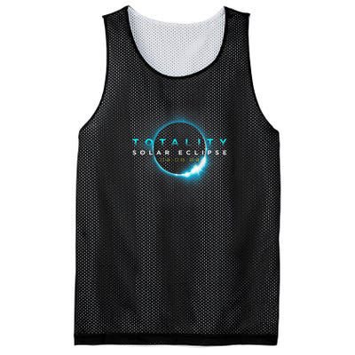 North American Total Solar Eclipse 2024 Totality 04.08.24 Mesh Reversible Basketball Jersey Tank