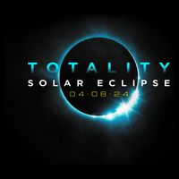 North American Total Solar Eclipse 2024 Totality 04.08.24 Mousepad