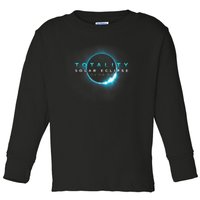 North American Total Solar Eclipse 2024 Totality 04.08.24 Toddler Long Sleeve Shirt