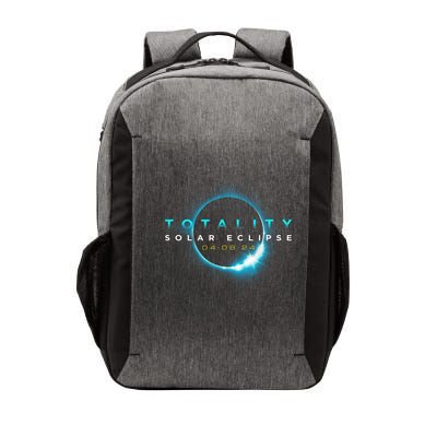 North American Total Solar Eclipse 2024 Totality 04.08.24 Vector Backpack
