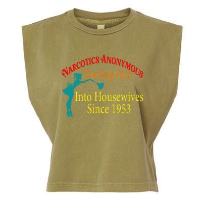 Narcotics Anonymous Turning Hos Into Housewives 1953 Garment-Dyed Women's Muscle Tee