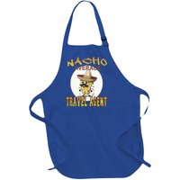 Nacho Average Travel Agent Worker Appreciation Week Gift Full-Length Apron With Pockets