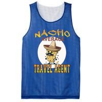 Nacho Average Travel Agent Worker Appreciation Week Gift Mesh Reversible Basketball Jersey Tank