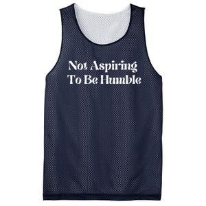 Not Aspiring To Be Humble Clothing Mesh Reversible Basketball Jersey Tank