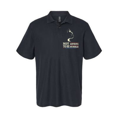 Not Aspiring To Be Humble Cat Lady Kamala Harris Tim Walz 24 Softstyle Adult Sport Polo