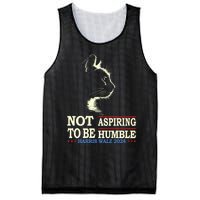 Not Aspiring To Be Humble Cat Lady Kamala Harris Tim Walz 24 Mesh Reversible Basketball Jersey Tank