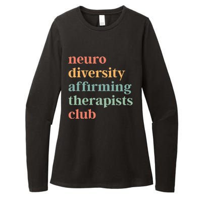 Neurodiversity Affirming Therapists Club Womens CVC Long Sleeve Shirt