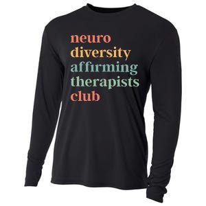 Neurodiversity Affirming Therapists Club Cooling Performance Long Sleeve Crew