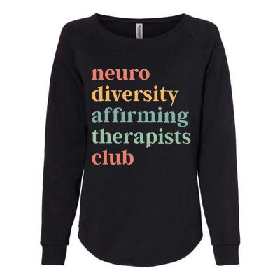 Neurodiversity Affirming Therapists Club Womens California Wash Sweatshirt