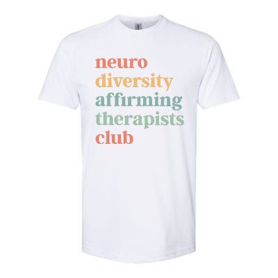 Neurodiversity Affirming Therapists Club Softstyle® CVC T-Shirt