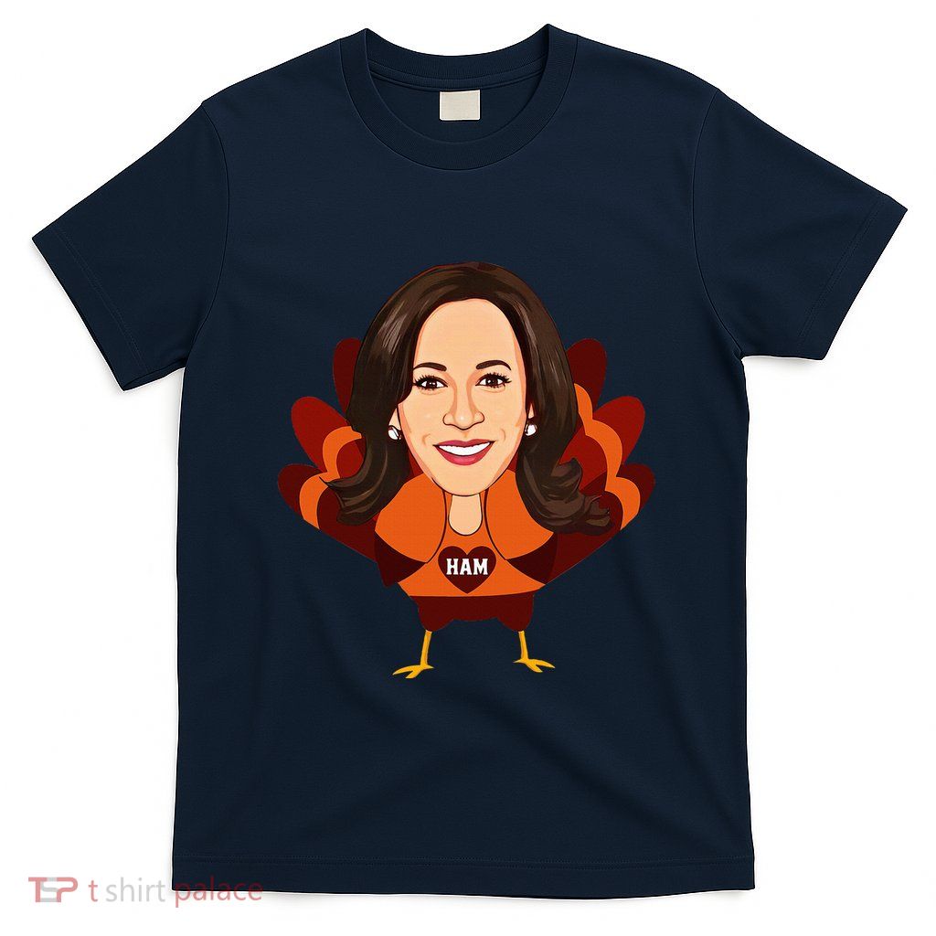 Not A Turkey Funny Thanksgiving Kamala Harris Disguise Meme T-Shirt