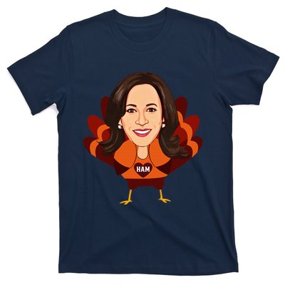 Not A Turkey Funny Thanksgiving Kamala Harris Disguise Meme T-Shirt