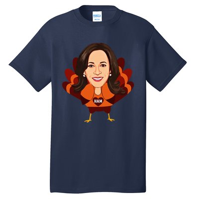 Not A Turkey Funny Thanksgiving Kamala Harris Disguise Meme Tall T-Shirt