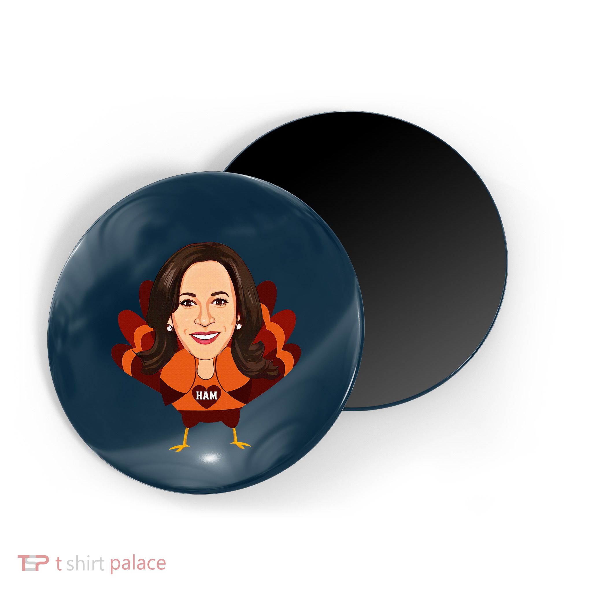 Not A Turkey Funny Thanksgiving Kamala Harris Disguise Meme Magnet