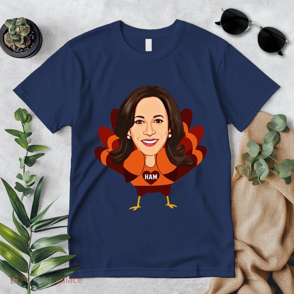 Not A Turkey Funny Thanksgiving Kamala Harris Disguise Meme Premium T-Shirt