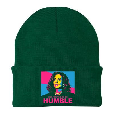 Not Aspiring To Be Humble Kamala Empowering Knit Cap Winter Beanie