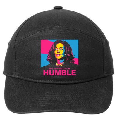 Not Aspiring To Be Humble Kamala Empowering 7-Panel Snapback Hat