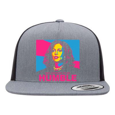 Not Aspiring To Be Humble Kamala Empowering Flat Bill Trucker Hat