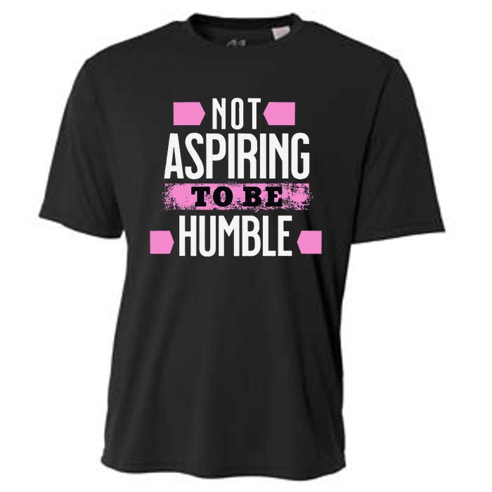 Not Aspiring To Be Humble Viral Political Memes Harris 2024 Cooling Performance Crew T-Shirt