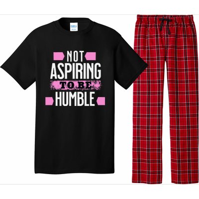 Not Aspiring To Be Humble Viral Political Memes Harris 2024 Pajama Set