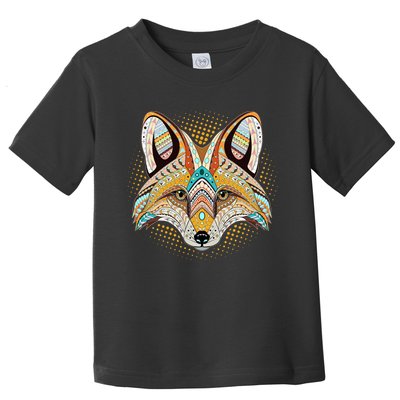 Native American Tribal Fox Face Toddler T-Shirt