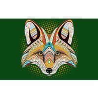 Native American Tribal Fox Face Bumper Sticker