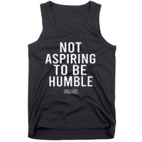 Not Aspiring To Be Humble Kamala Harris Tank Top