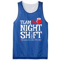 Nurse Appreciation Team Night Shift Night Shift Nurse Gift Mesh Reversible Basketball Jersey Tank