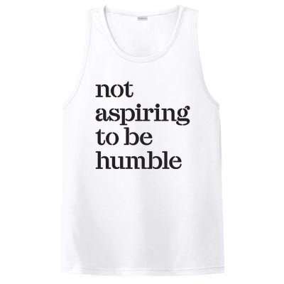 Not Aspiring To Be Humble Kamala Harris 2024 Feminist Girl Power PosiCharge Competitor Tank