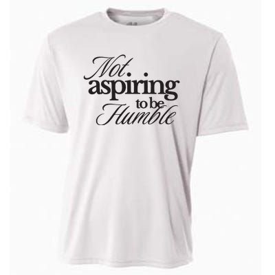 Not Aspiring To Be Humble Kamala Harris 2024 Feminist Girl Power Cooling Performance Crew T-Shirt