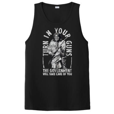 Native America Turn Your Guns Government Take Care Of You PosiCharge Competitor Tank