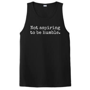 Not Aspiring To Be Humble Kamala Harris 2024 Feminist Girl Power PosiCharge Competitor Tank