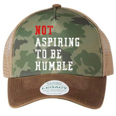 Not Aspiring To Be Humble Legacy Tie Dye Trucker Hat