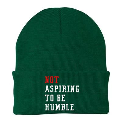 Not Aspiring To Be Humble Knit Cap Winter Beanie