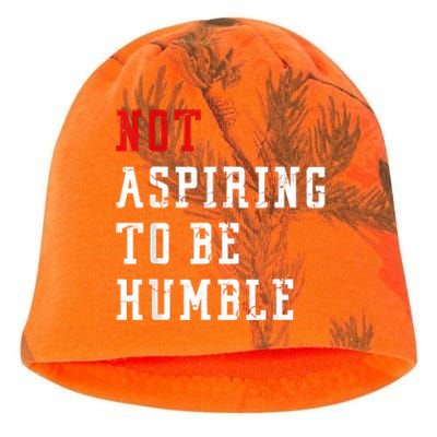 Not Aspiring To Be Humble Kati - Camo Knit Beanie