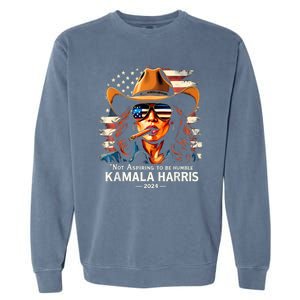 Not Aspire To Be Humble Saying Quote Kamala Harris 2024 Garment-Dyed Sweatshirt