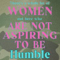 Not Aspiring To Be Humble Kamala Harris Feminist Message Legacy Tie Dye Trucker Hat