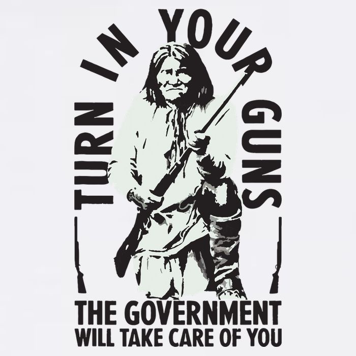 Native America Turn In Your Guns Government Take Care Of You Mug
