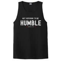 Not Aspiring To Be Humble Kamala Harris Feminist Message PosiCharge Competitor Tank