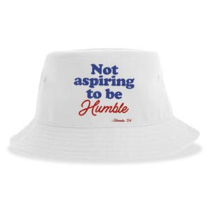 Not Aspiring To Be Humble Kamala Harris 2024 For President Sustainable Bucket Hat