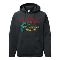 Narcotics Anonymous Turning Hos Into Housewives 1953 Performance Fleece Hoodie