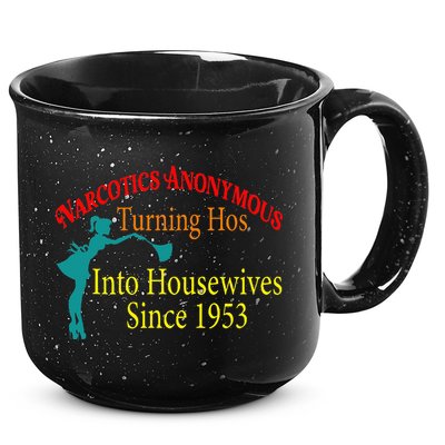 Narcotics Anonymous Turning Hos Into Housewives 1953 15oz Campfire Ceramic Mug