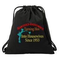 Narcotics Anonymous Turning Hos Into Housewives 1953 Drawstring Bag