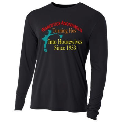 Narcotics Anonymous Turning Hos Into Housewives 1953 Cooling Performance Long Sleeve Crew