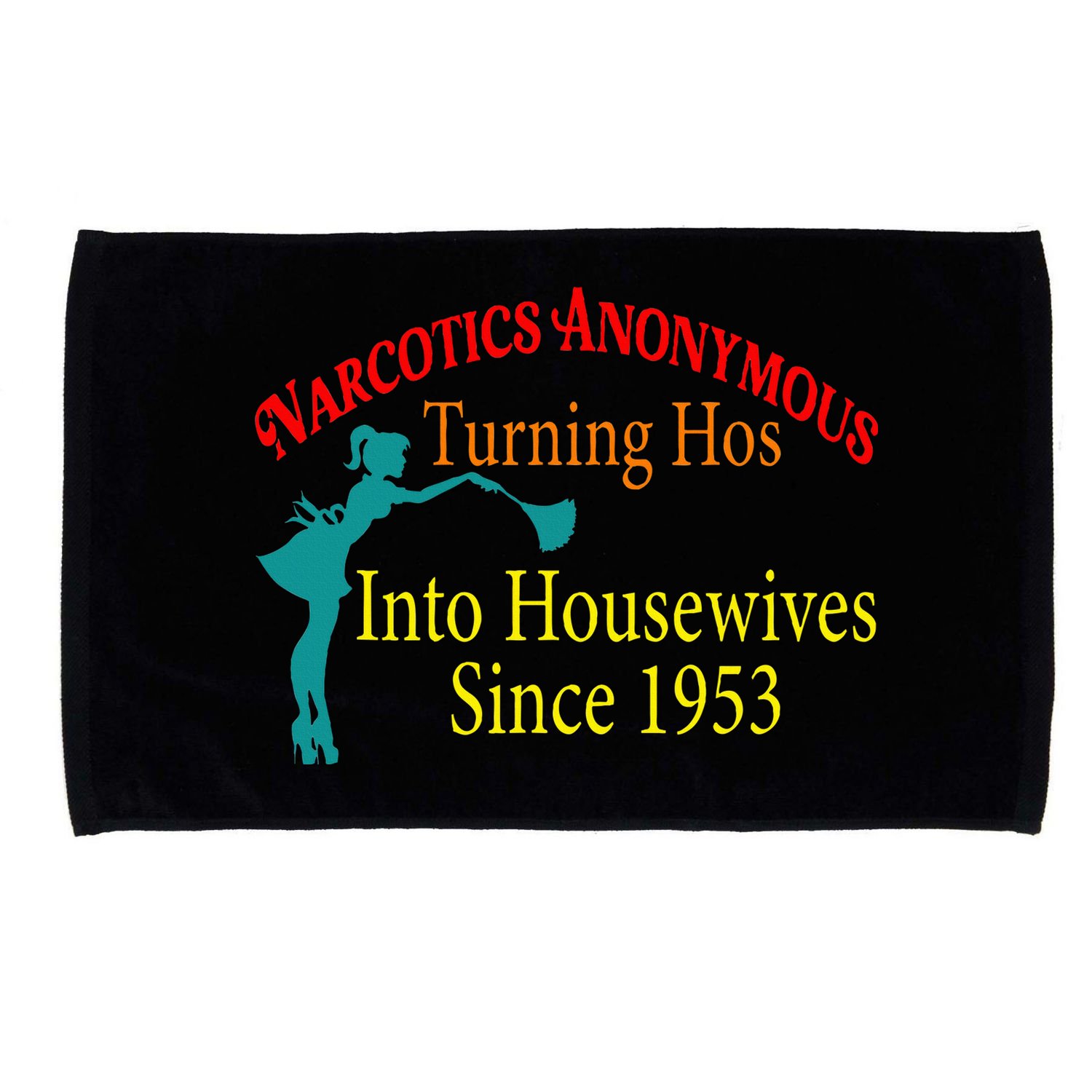 Narcotics Anonymous Turning Hos Into Housewives 1953 Microfiber Hand Towel