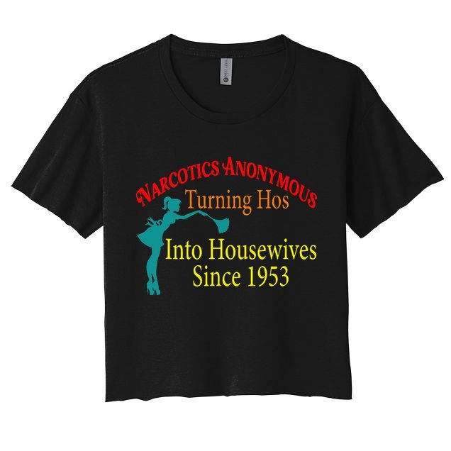 Narcotics Anonymous Turning Hos Into Housewives 1953 Crop Top
